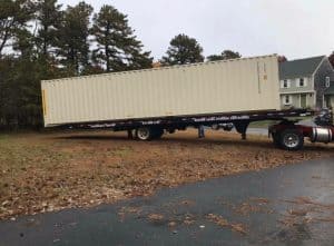 2018 40’ new container. Doors both ends.